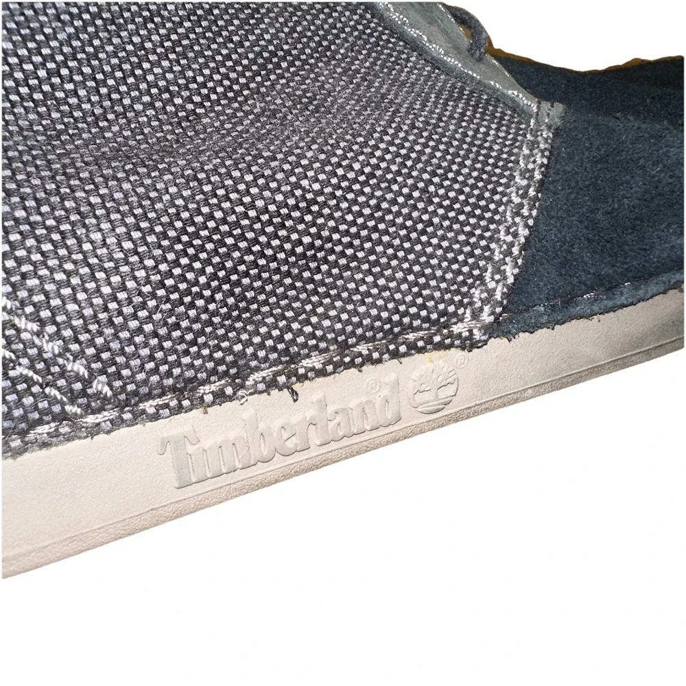 Timberland Ballard Chukka Boot Shoes Leather Two‎ Tone Blue Gray Men's 11.5